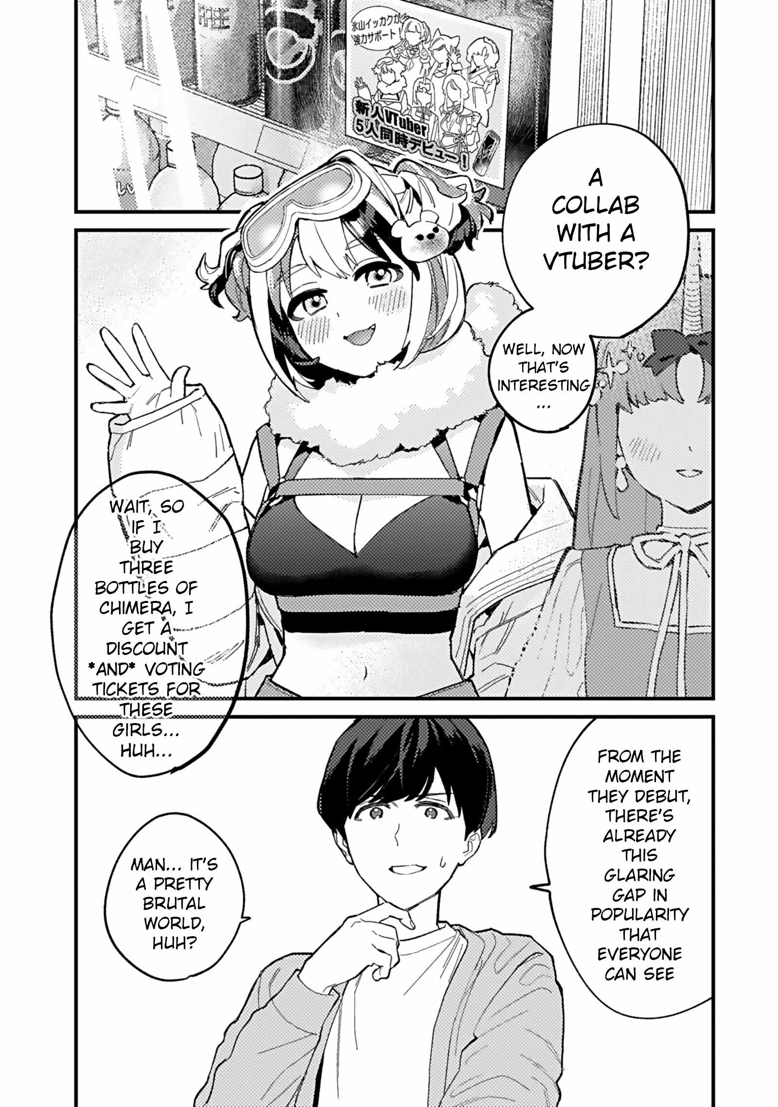 Shita no Kai ni Sundeiru Hikikomori Bishojo wa Ote Jimusho no Shinjin Vtuber Deshita Chapter 1 - Page 10