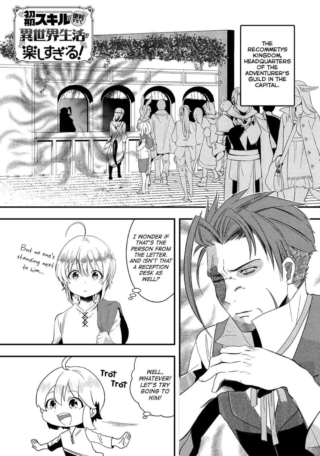 Shoki Skill ga Benri Sugite Isekai Seikatsu ga Tanoshisugiru! Chapter 2 - Page 1