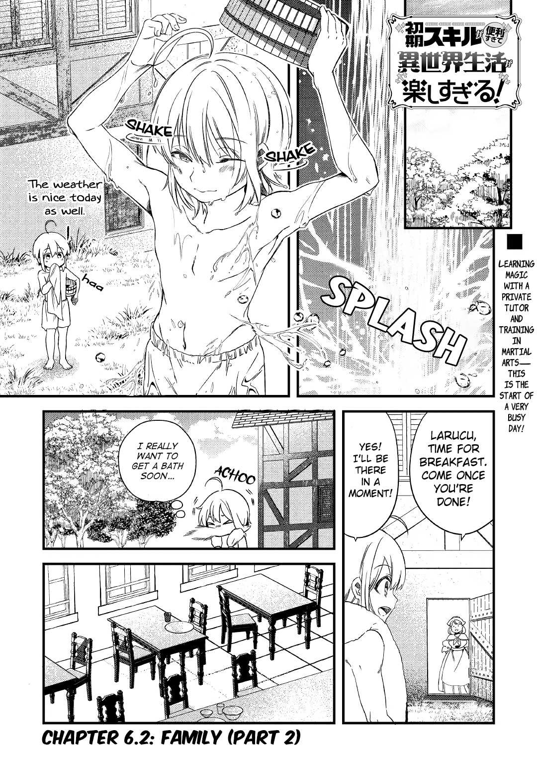 Shoki Skill ga Benri Sugite Isekai Seikatsu ga Tanoshisugiru! Chapter 6.2 - Page 1