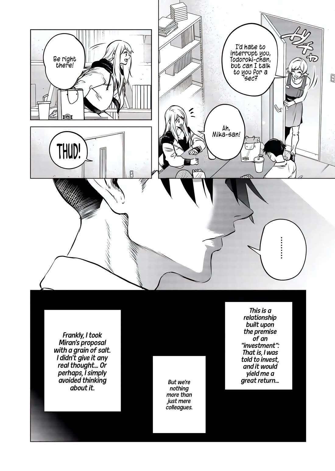 Shokuba No Onnanoko Ni Toushisuru Hanashi Chapter 17 - Page 11