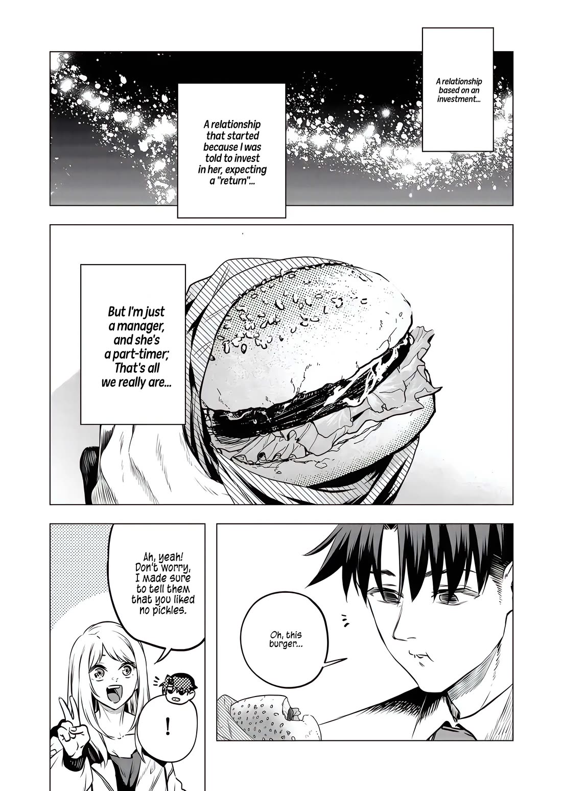 Shokuba No Onnanoko Ni Toushisuru Hanashi Chapter 17 - Page 9