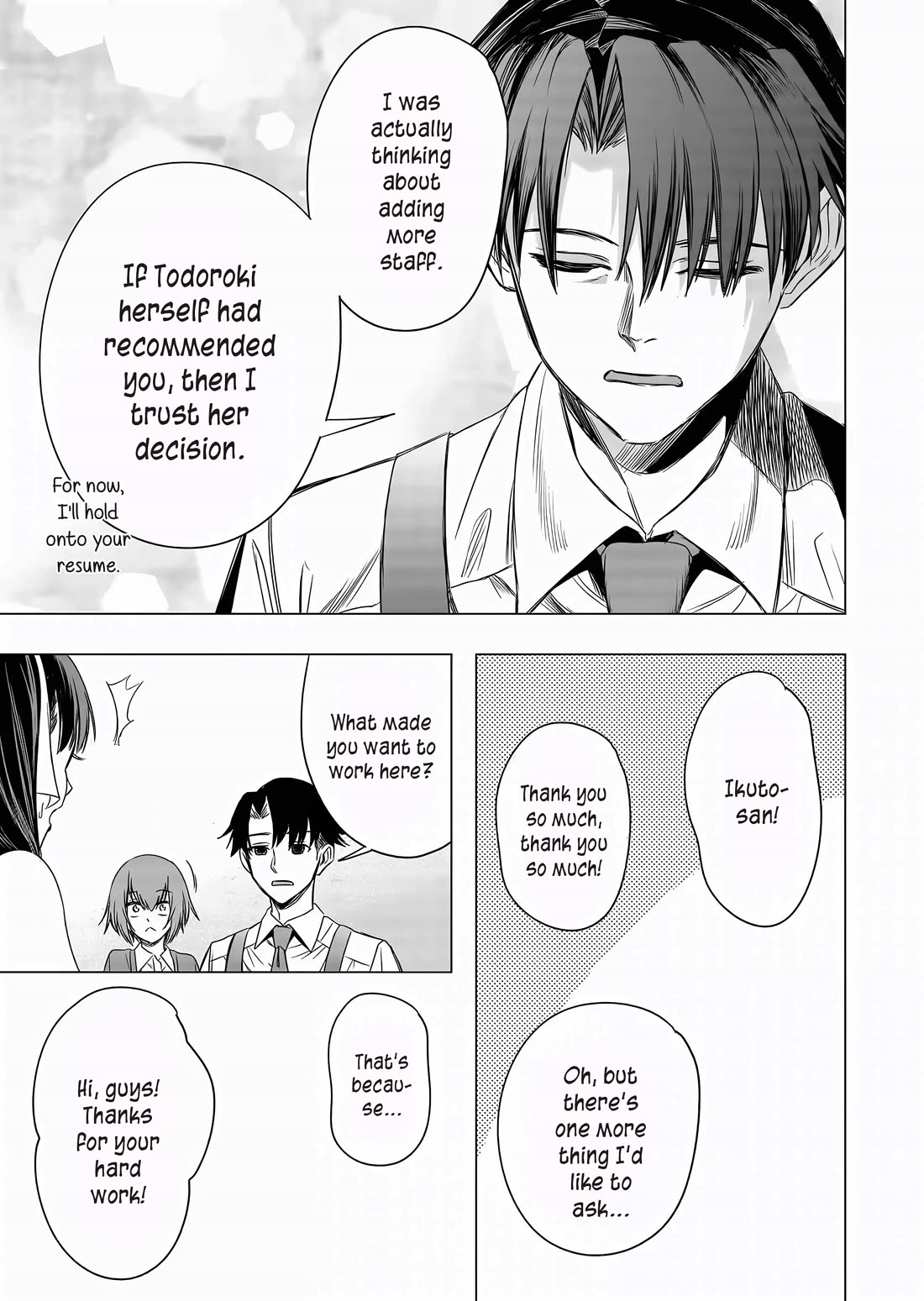 Shokuba No Onnanoko Ni Toushisuru Hanashi Chapter 9 - Page 10