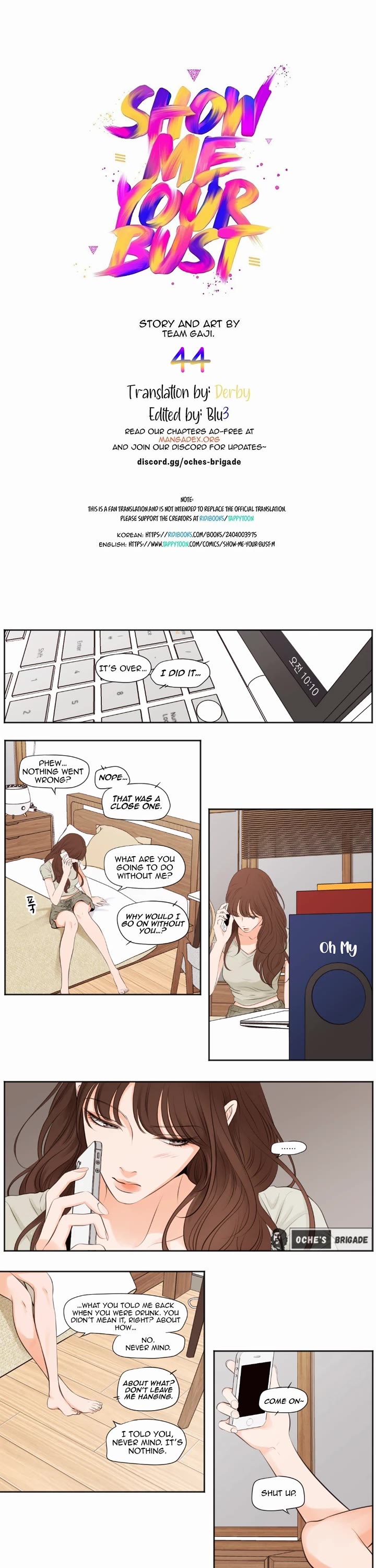 Show Me Your Bust Chapter 44 - Page 0