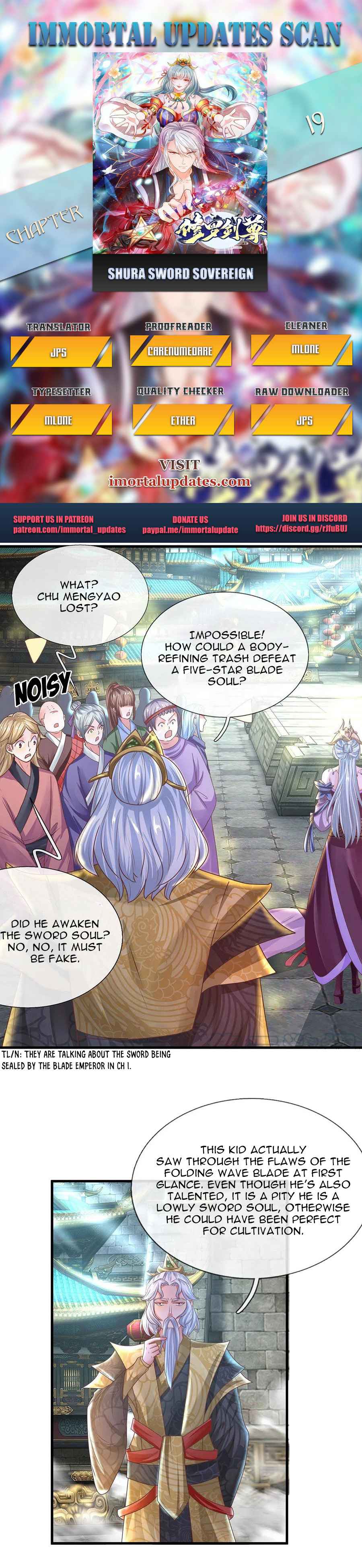 Shura Sword Sovereign Chapter 19 - Page 0