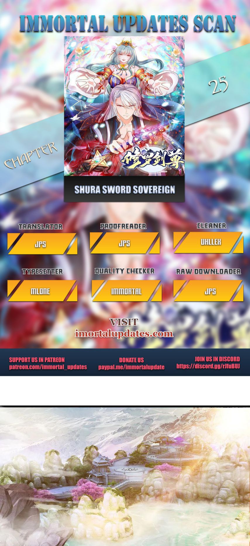 Shura Sword Sovereign Chapter 25 - Page 0