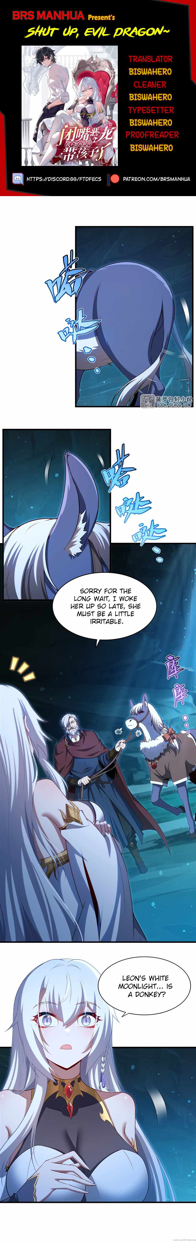 Shut Up, Evil Dragon! I Don’t Want to Raise a Child With You Anymore Chapter 59 - Page 1