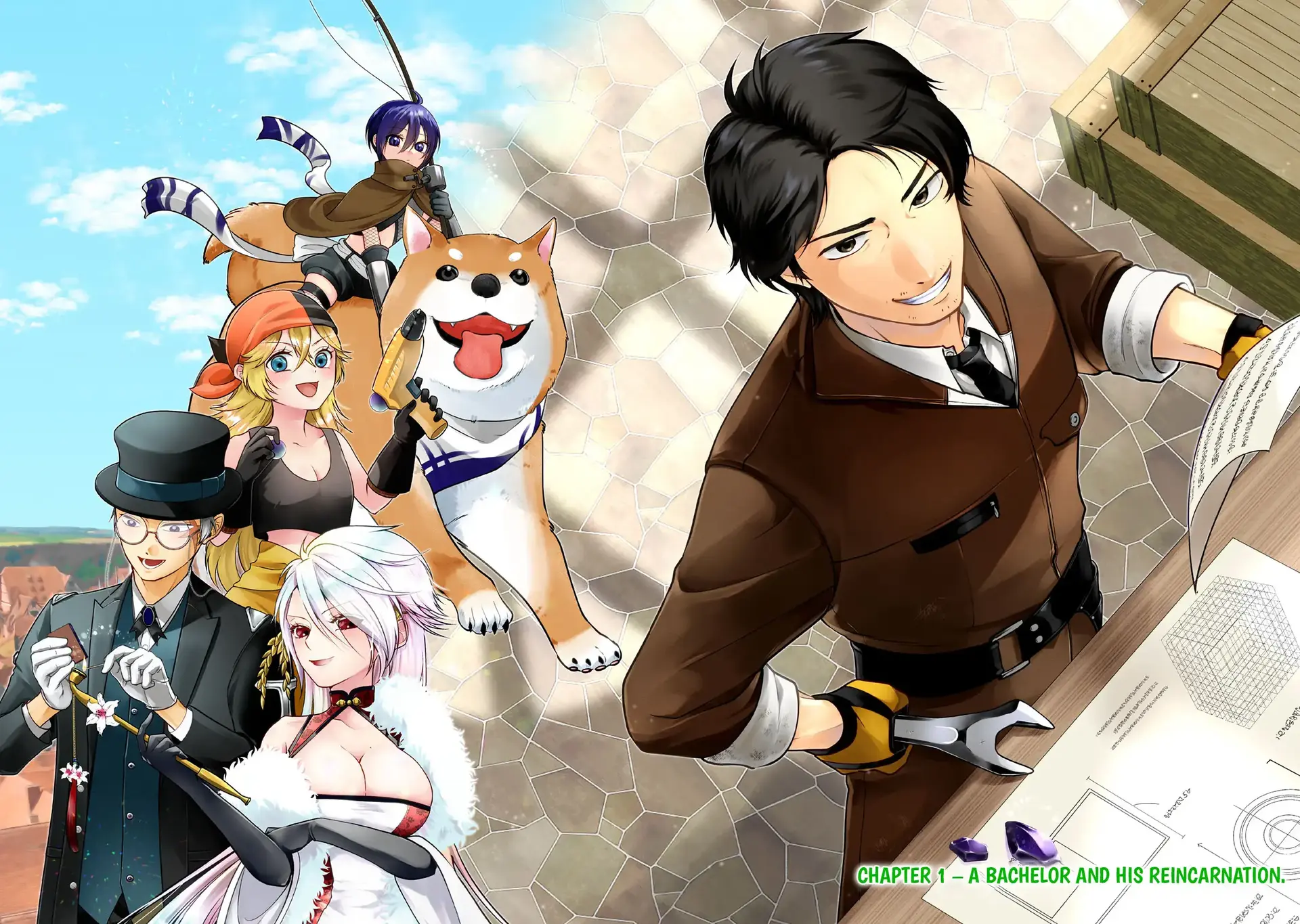 Single Middle-Aged Man’s Isekai Life Chapter 1 - Page 2