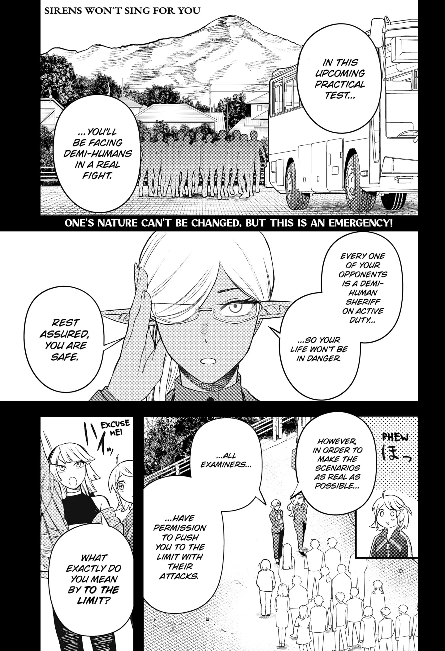 Sirens Won’t Sing For You Chapter 6 - Page 1