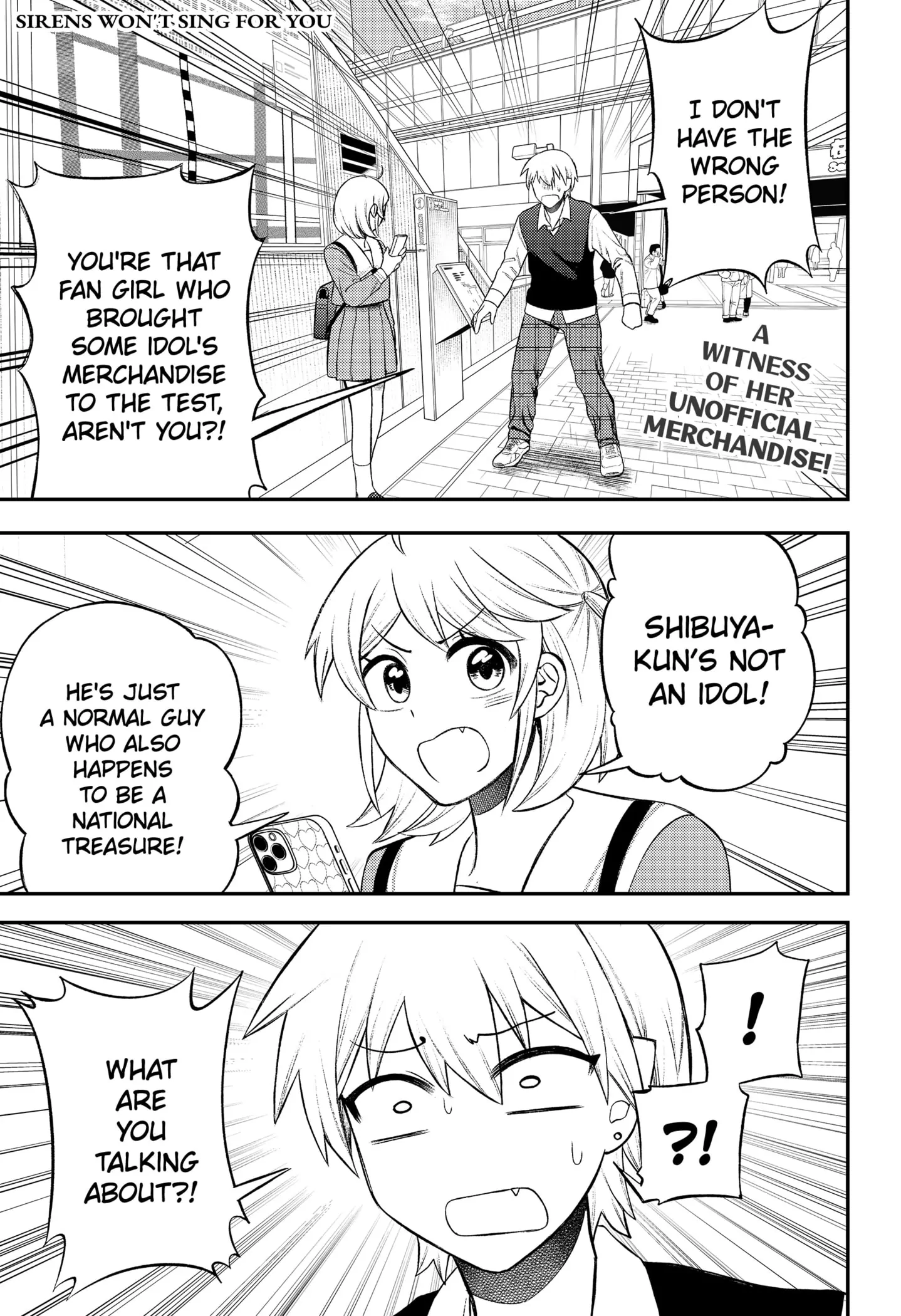 Sirens Won’t Sing For You Chapter 9 - Page 1