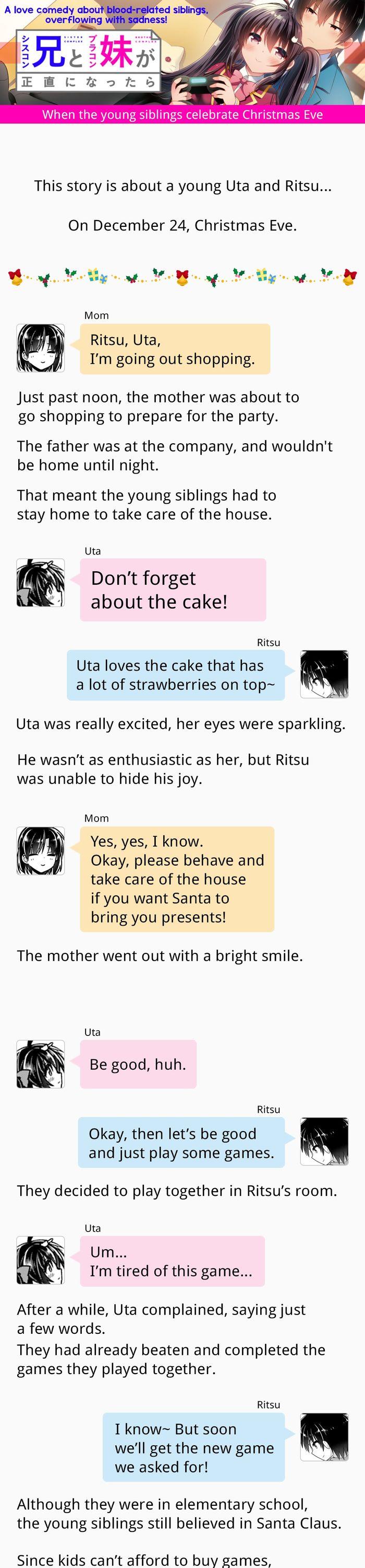 Siscon Ani to Brocon Imouto ga Shoujiki ni Nattara Chapter 0.2 - Page 1