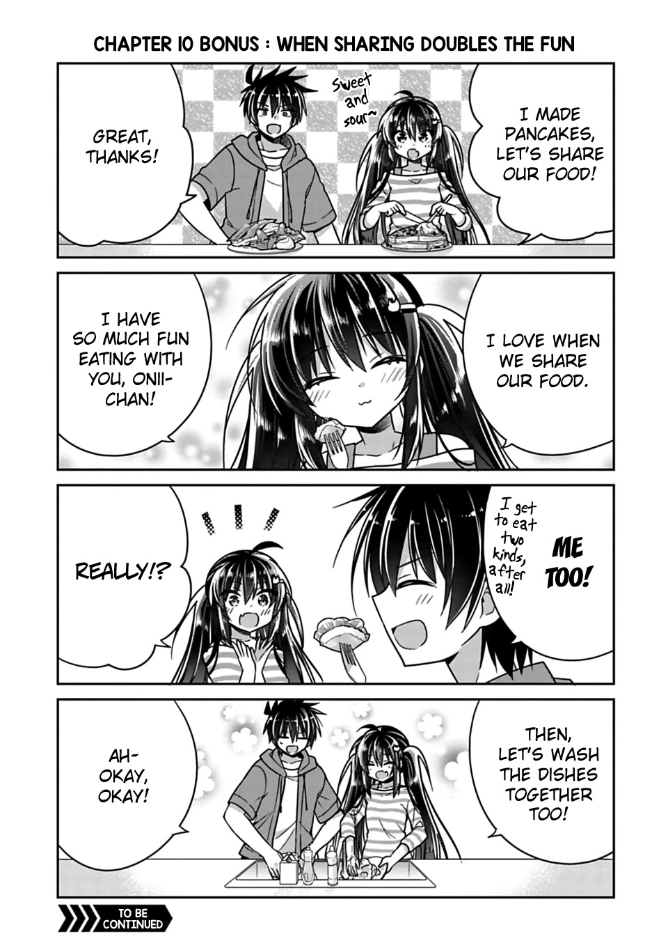 Siscon Ani to Brocon Imouto ga Shoujiki ni Nattara Chapter 10.1 - Page 1