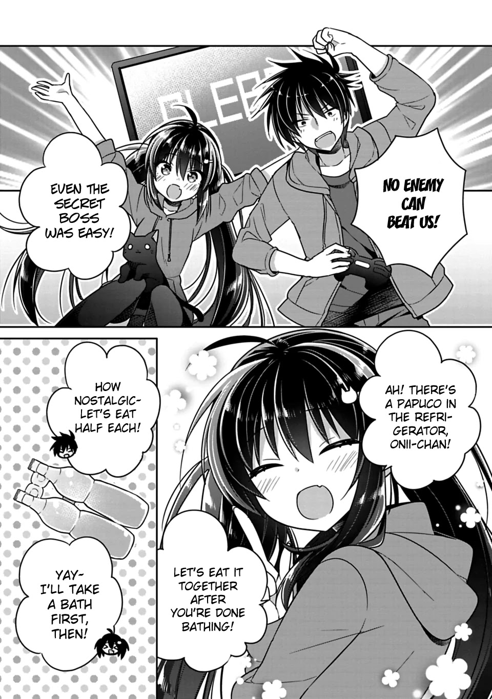 Siscon Ani to Brocon Imouto ga Shoujiki ni Nattara Chapter 10 - Page 1
