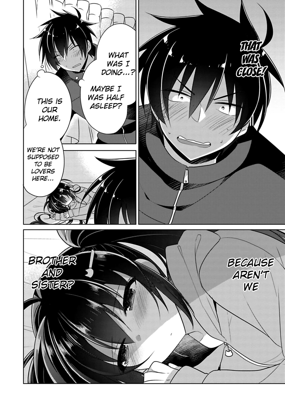Siscon Ani to Brocon Imouto ga Shoujiki ni Nattara Chapter 3 - Page 10