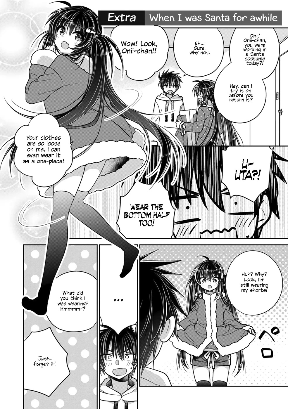 Siscon Ani to Brocon Imouto ga Shoujiki ni Nattara Chapter 31.5 - Page 1