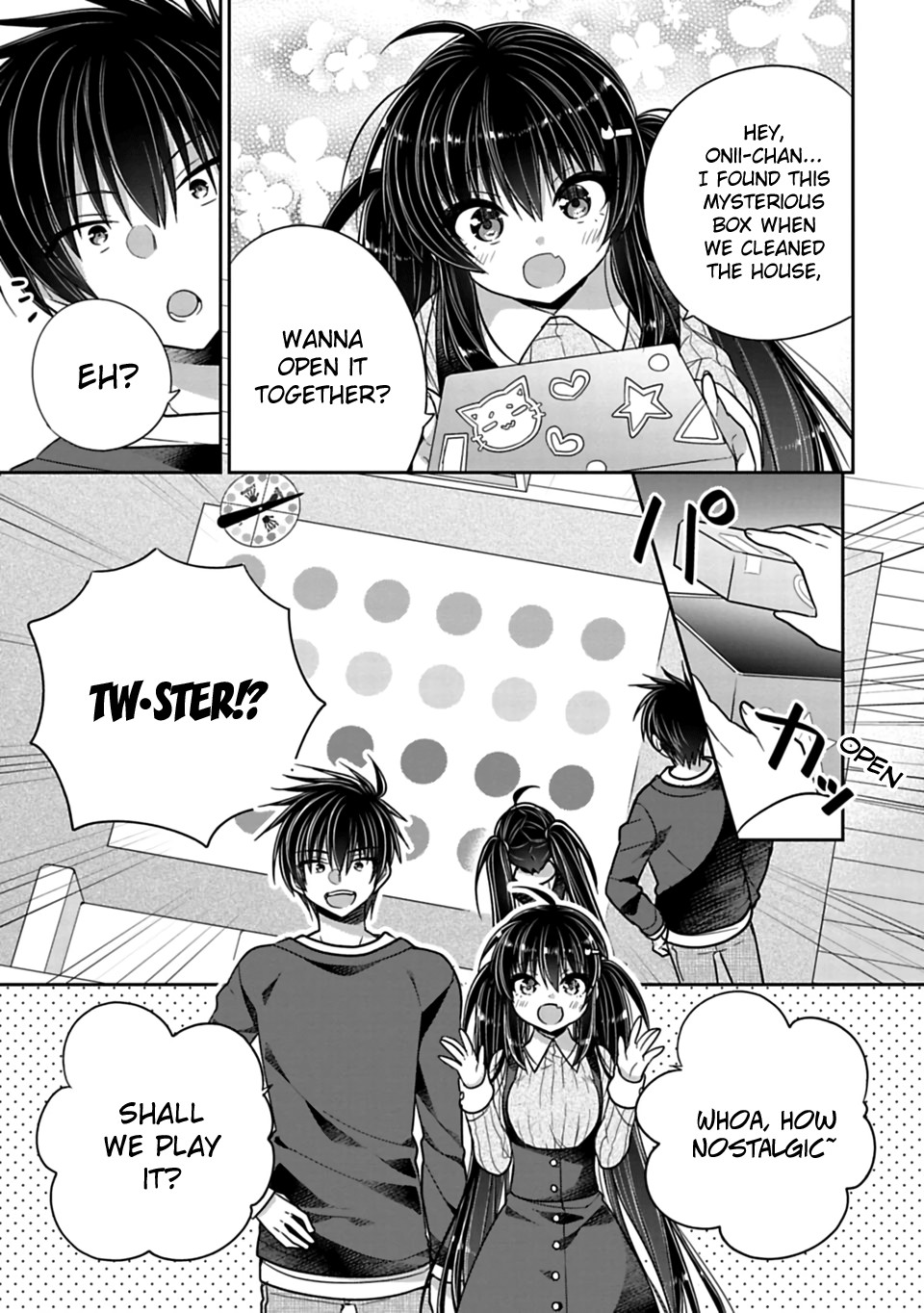 Siscon Ani to Brocon Imouto ga Shoujiki ni Nattara Chapter 35 - Page 1