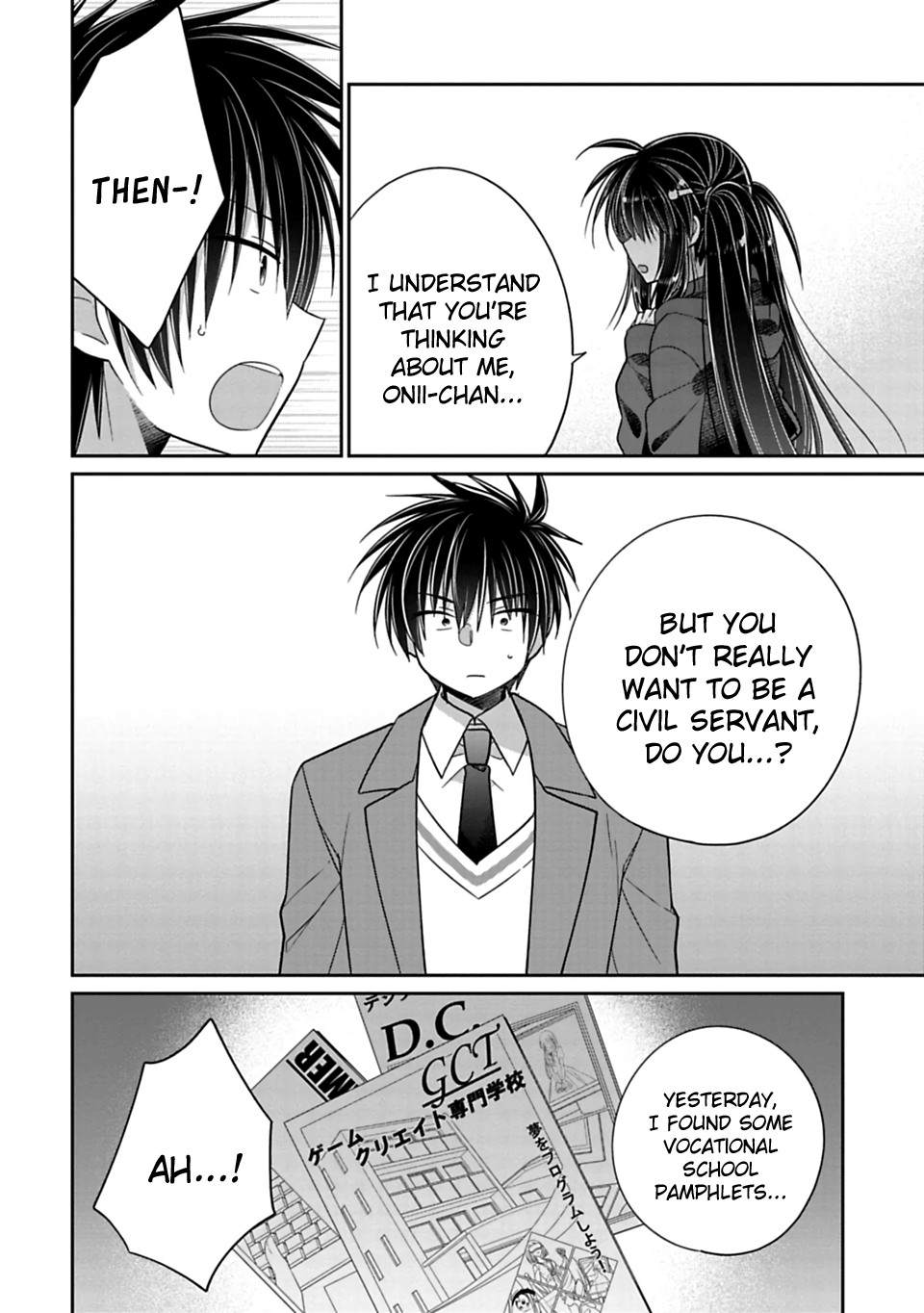 Siscon Ani to Brocon Imouto ga Shoujiki ni Nattara Chapter 38 - Page 2