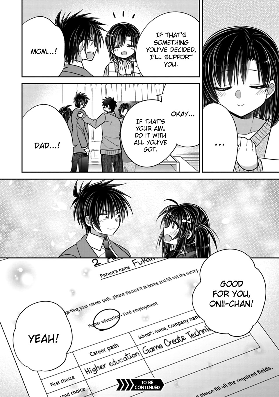 Siscon Ani to Brocon Imouto ga Shoujiki ni Nattara Chapter 38 - Page 8