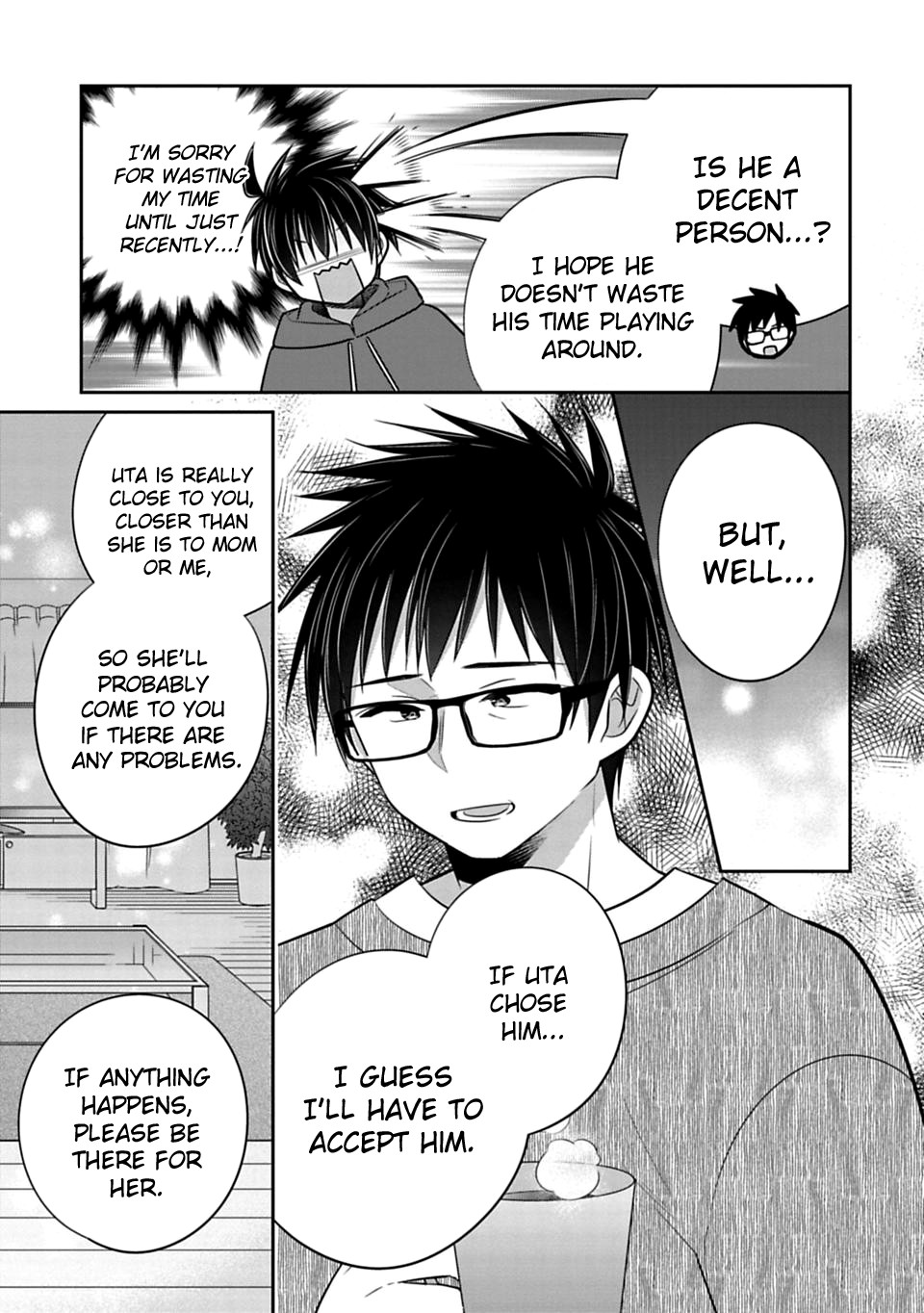 Siscon Ani to Brocon Imouto ga Shoujiki ni Nattara Chapter 40 - Page 3