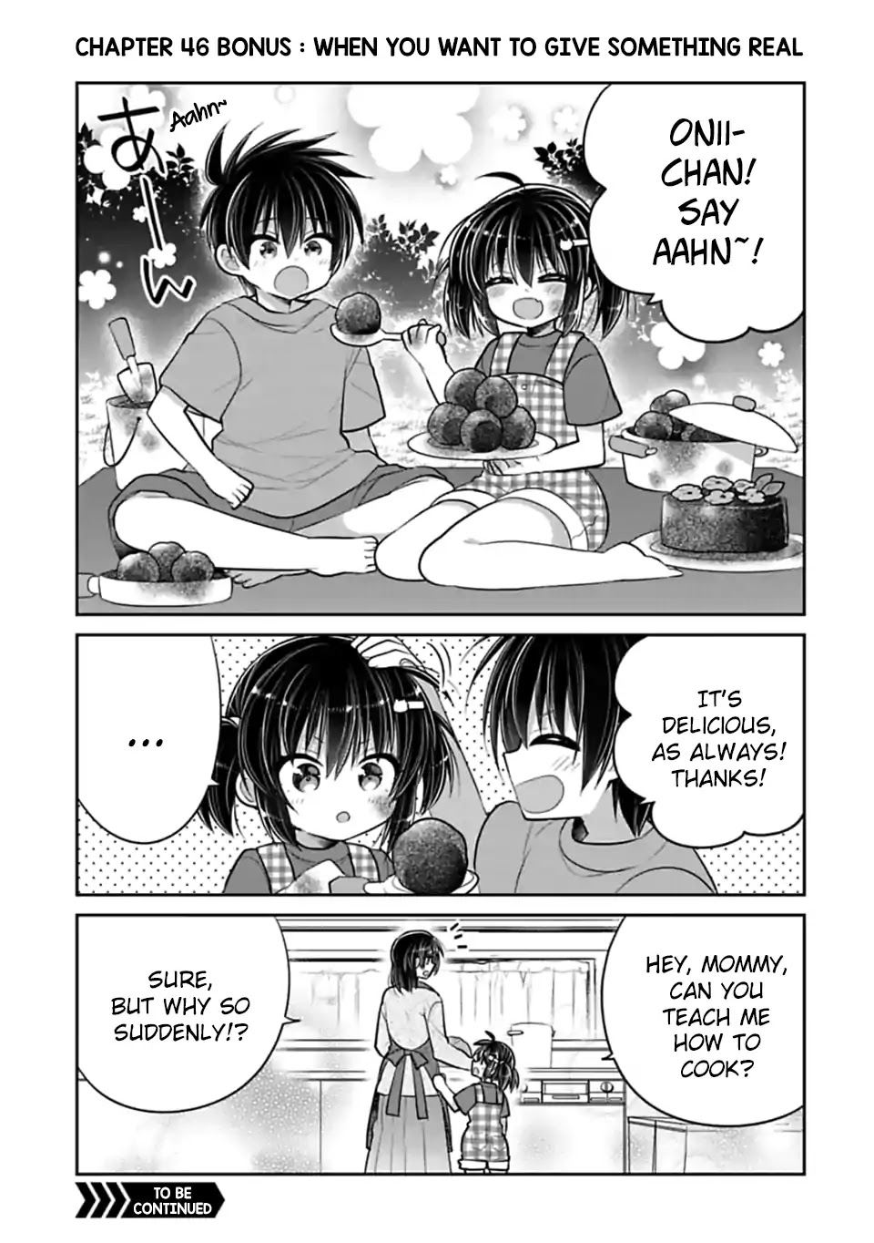 Siscon Ani to Brocon Imouto ga Shoujiki ni Nattara Chapter 46.1 - Page 1