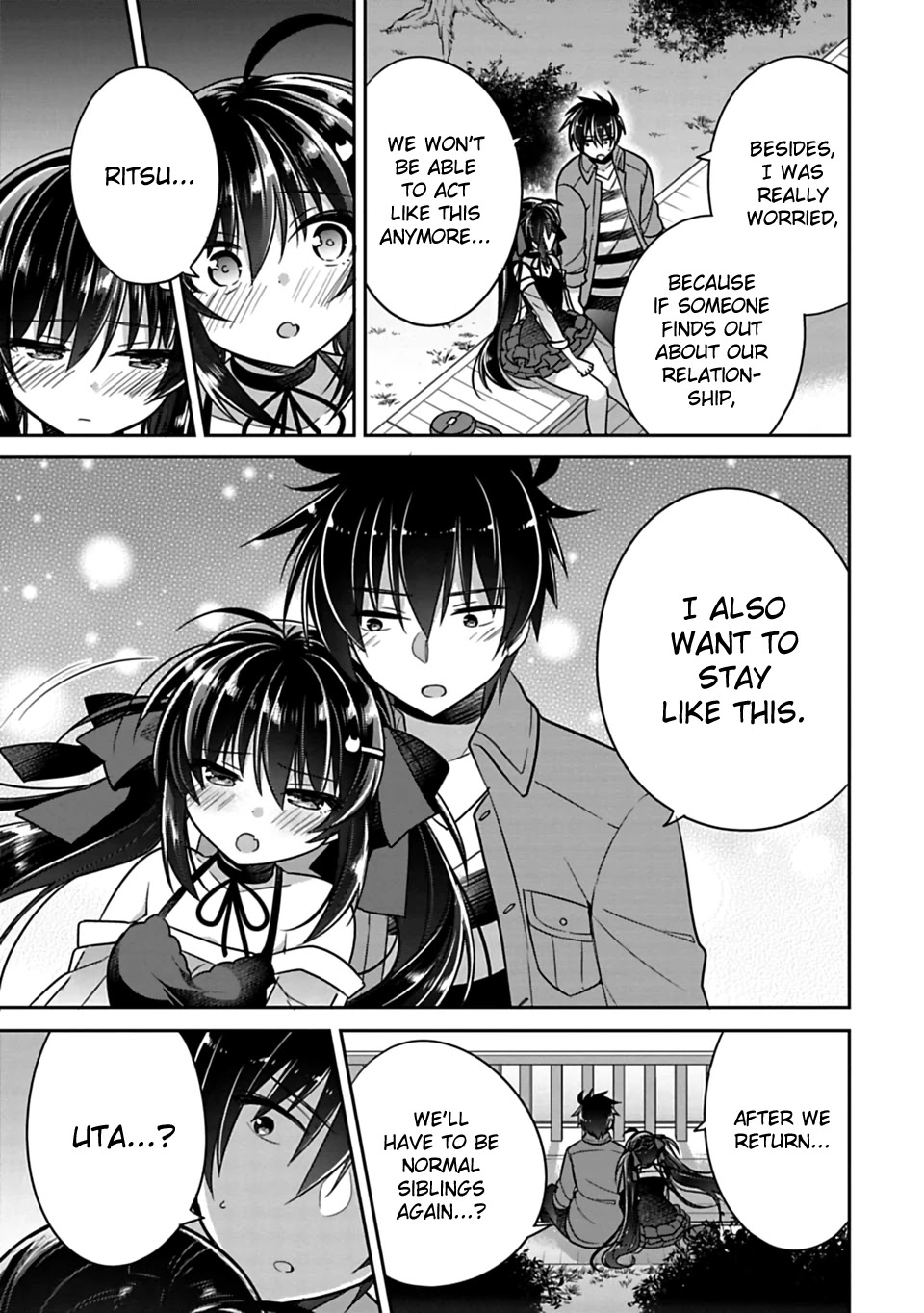 Siscon Ani to Brocon Imouto ga Shoujiki ni Nattara Chapter 7.1 - Page 7