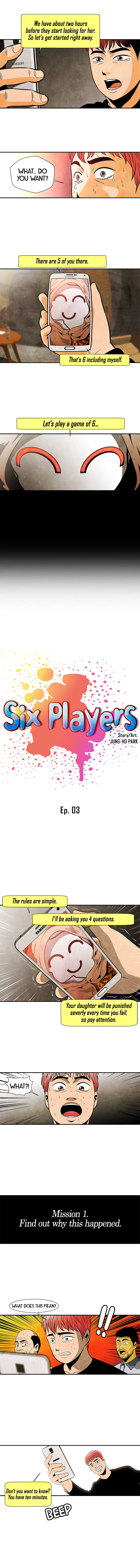 Six Players Chapter 3 - Page 1