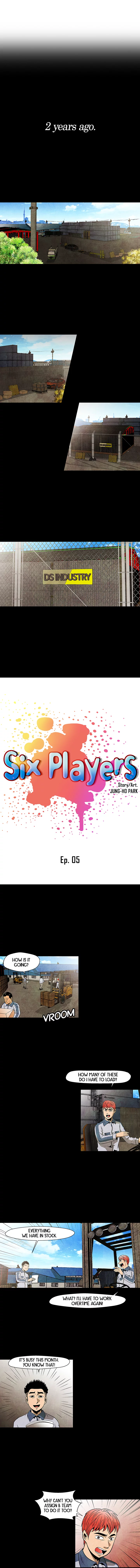 Six Players Chapter 5 - Page 1