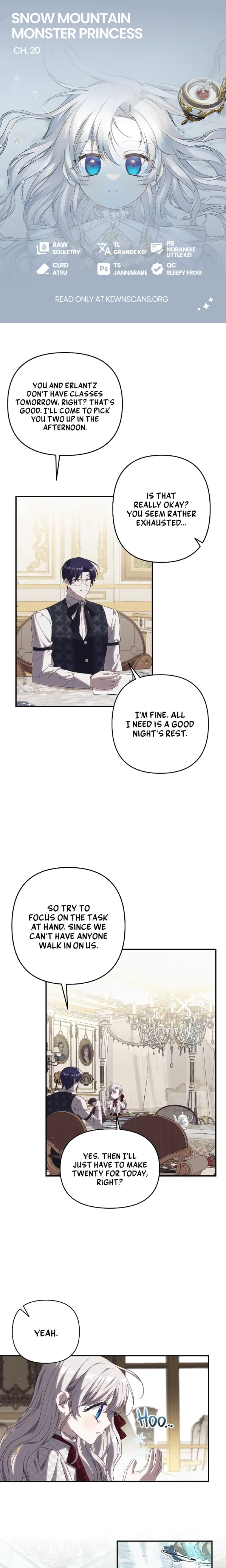 Snow Mountain Monster Princess Chapter 20 - Page 0