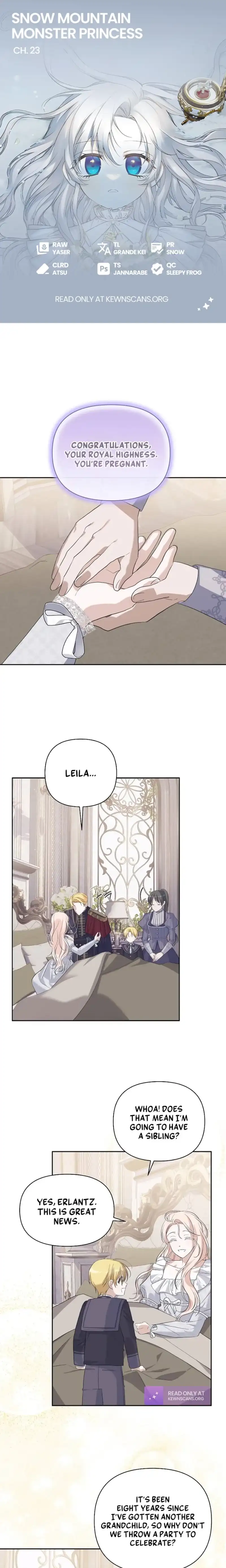 Snow Mountain Monster Princess Chapter 23 - Page 0