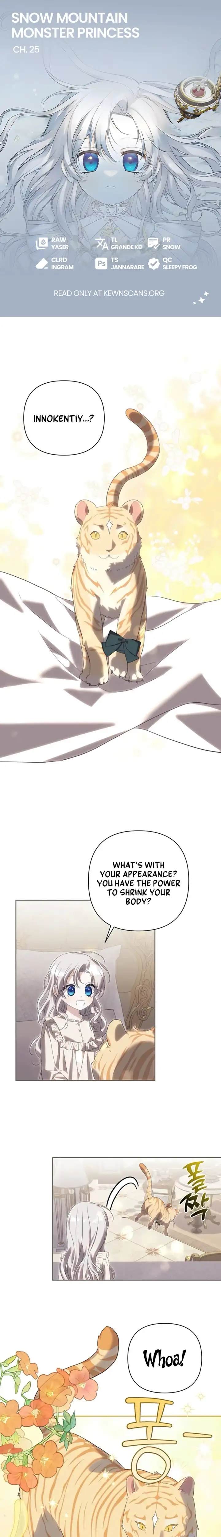 Snow Mountain Monster Princess Chapter 25 - Page 0