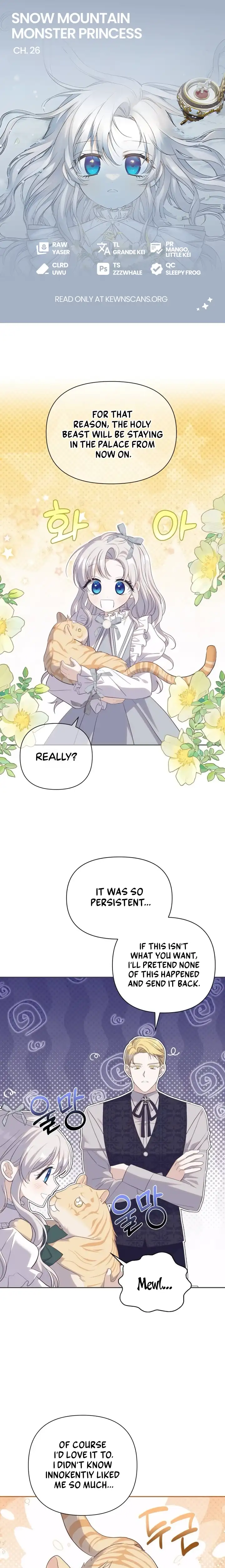Snow Mountain Monster Princess Chapter 26 - Page 0