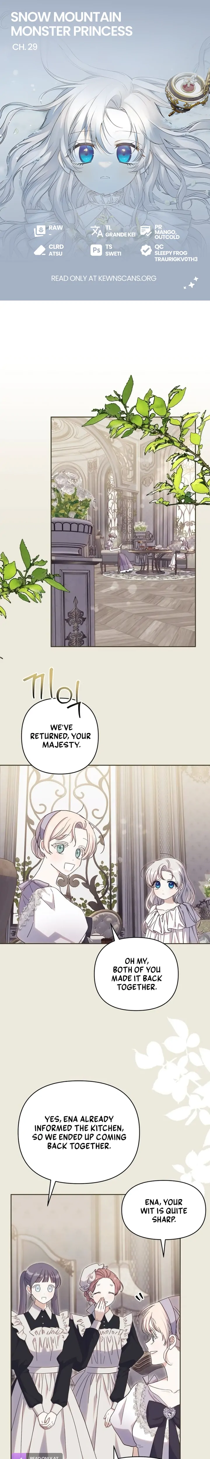 Snow Mountain Monster Princess Chapter 29 - Page 0