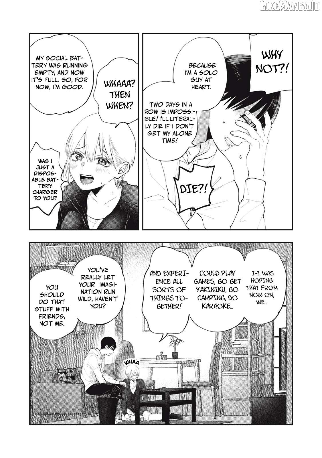 Solo-fessional: Solo Katsu Danshi to Bocchi Joshi no Koubousen Chapter 1 - Page 28