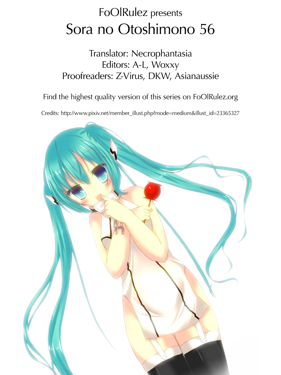 Sora no Otoshimono Chapter 56 - Page 51
