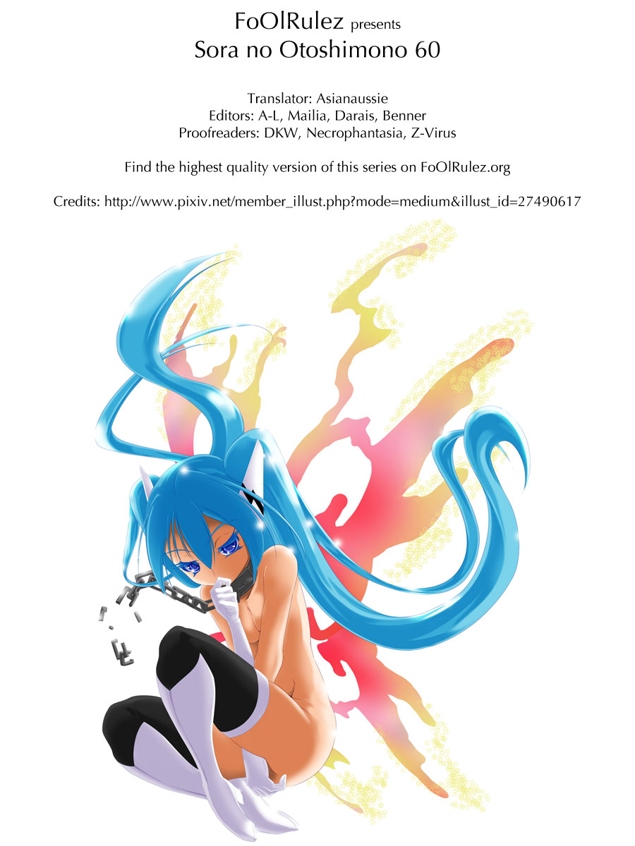 Sora no Otoshimono Chapter 60 - Page 43