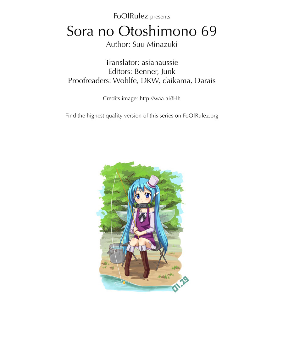 Sora no Otoshimono Chapter 69 - Page 43