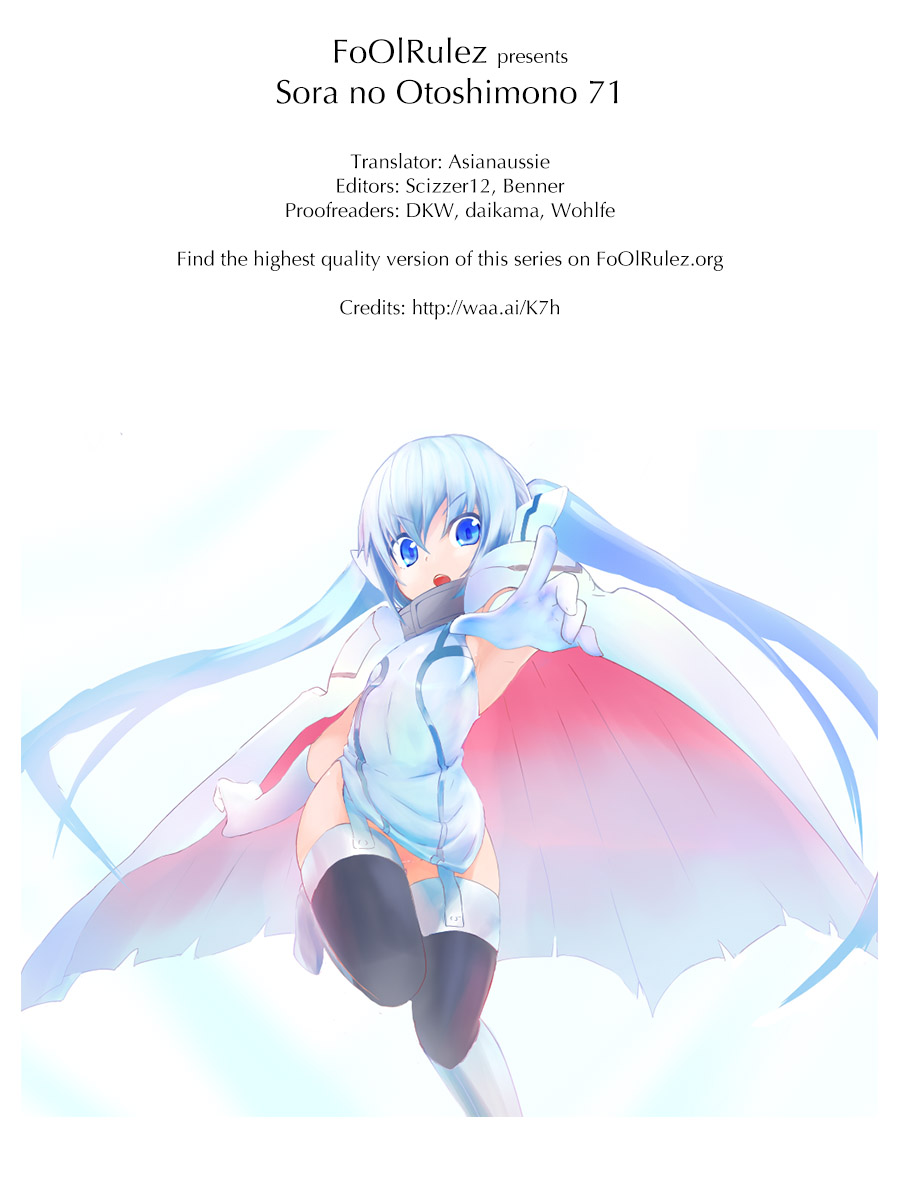 Sora no Otoshimono Chapter 71 - Page 43