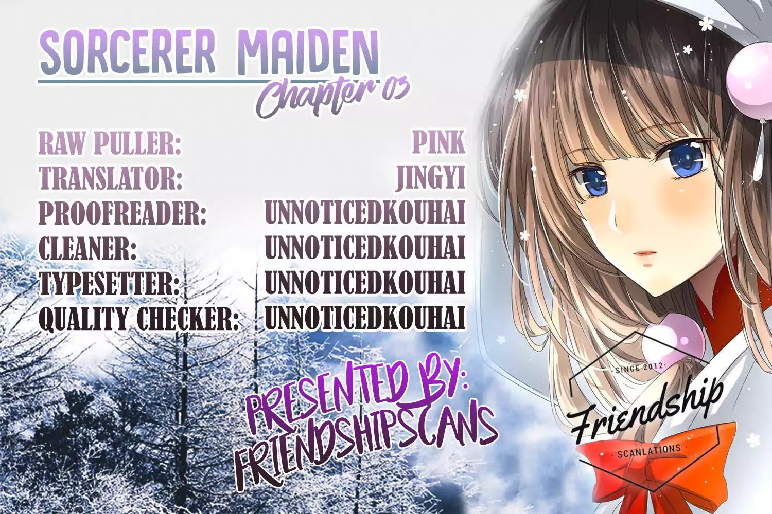 Sorcerer Maiden Chapter 3 - Page 1