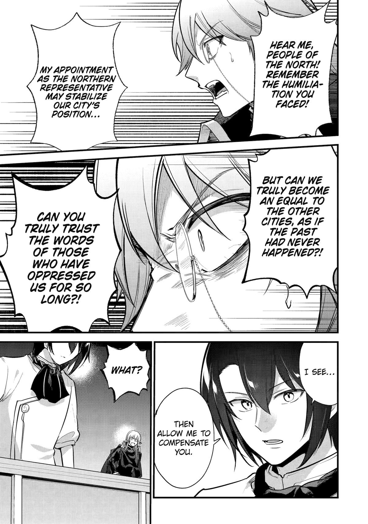 Souda, Baikoku Shiyou: Tensai Ouji no Akaji Kokka Saisei Jutsu Chapter 243 - Page 1