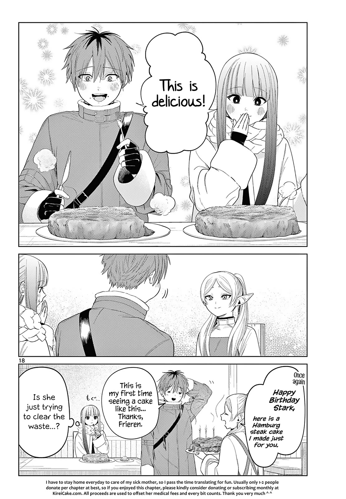 Sousou no Frieren Chapter 110.1 - Page 19