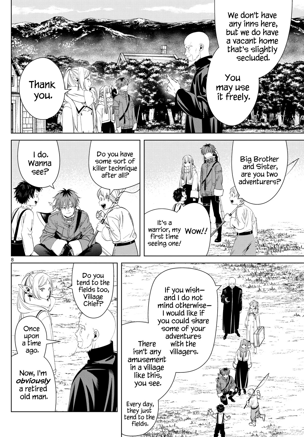 Sousou no Frieren Chapter 124 - Page 8