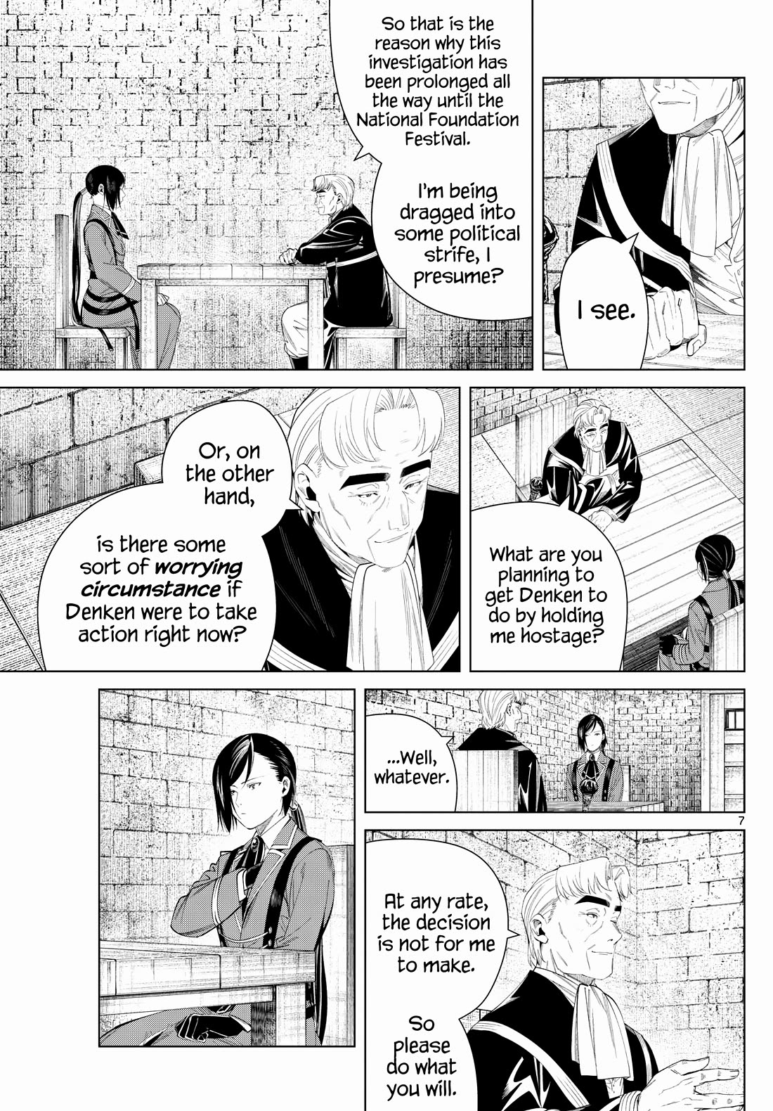 Sousou no Frieren Chapter 130 - Page 7