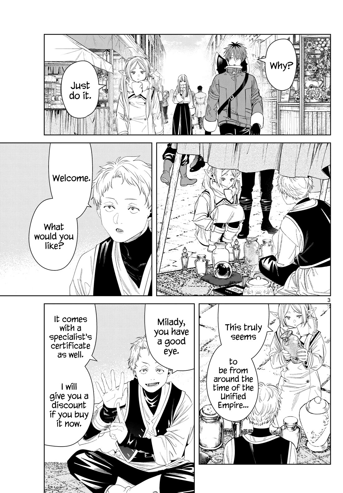 Sousou no Frieren Chapter 132 - Page 3