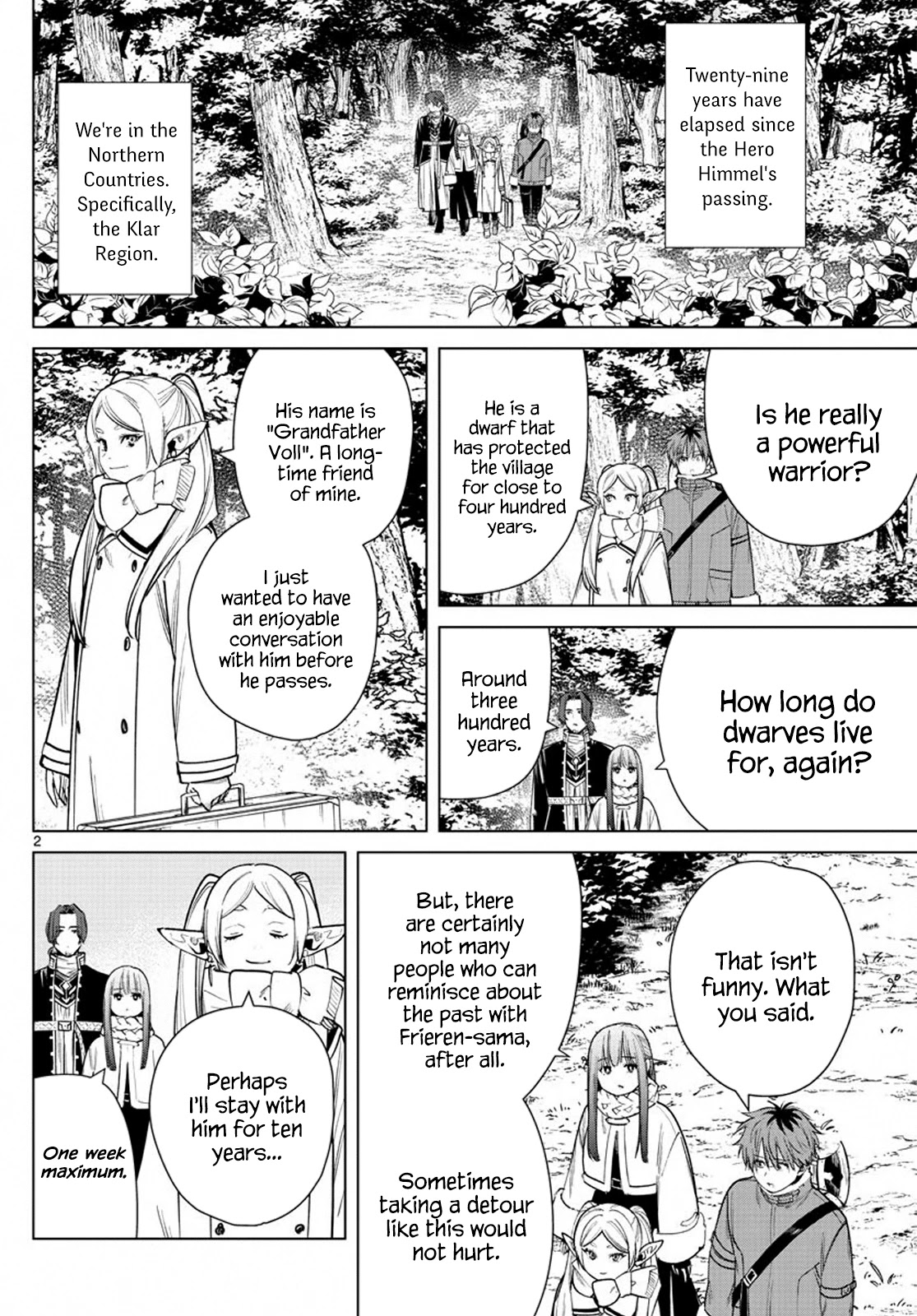 Sousou no Frieren Chapter 33 - Page 2