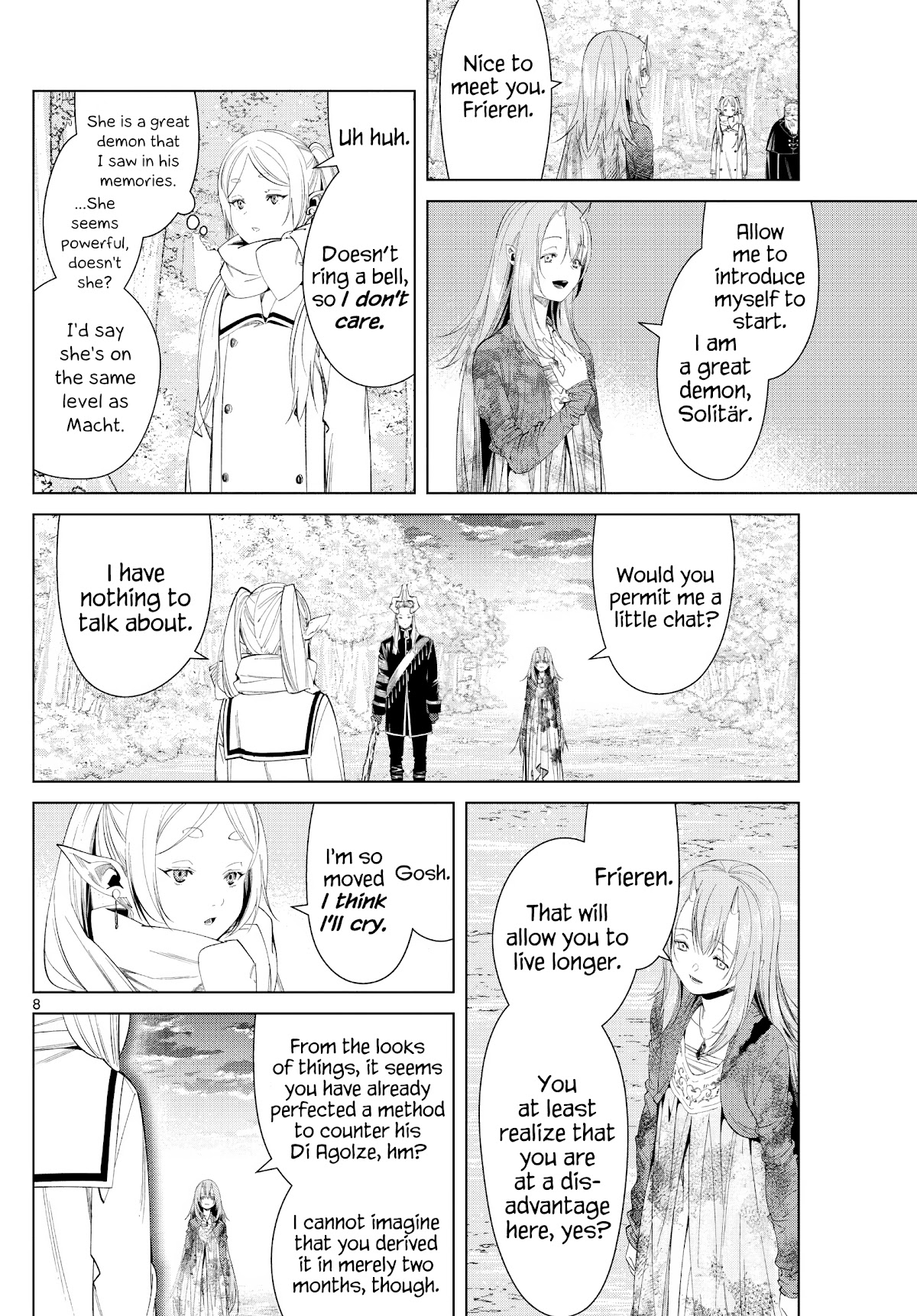 Sousou no Frieren Chapter 98 - Page 8