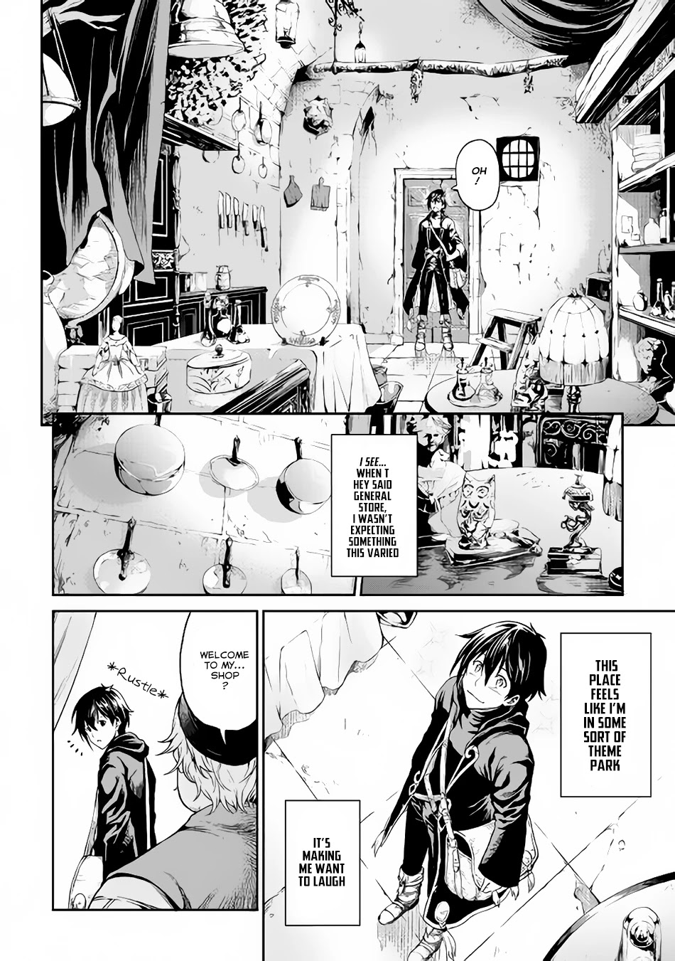 Souzai Saishuka no Isekai Ryokouki Chapter 3 - Page 9