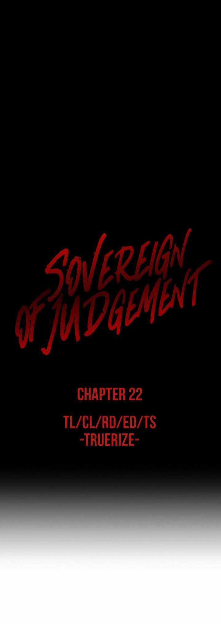 Sovereign of Judgement Chapter 22 - Page 1