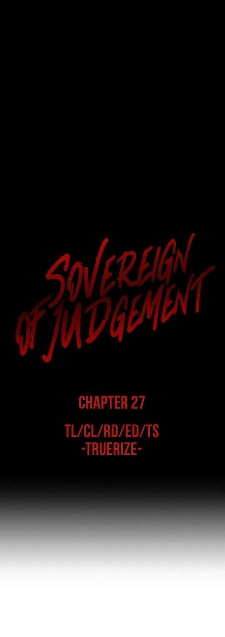 Sovereign of Judgement Chapter 27 - Page 1