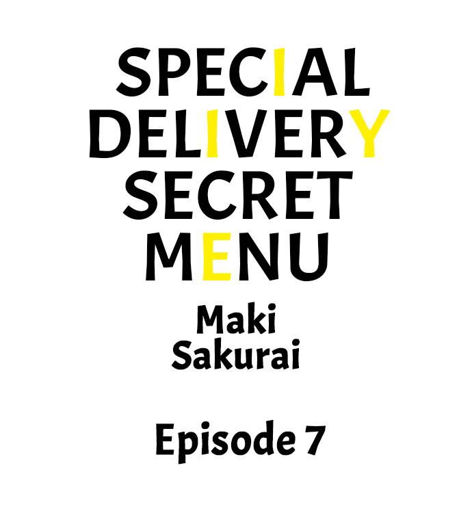 Special Delivery Secret Menu Chapter 7 - Page 1