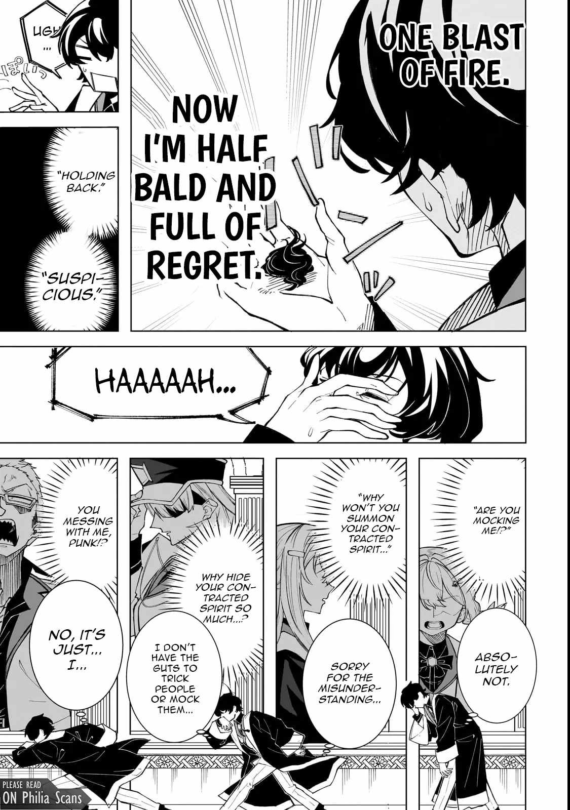 Spirit Master Who Is Thought to Be Hiding His True Ability Is Actually Always Fighting Very Seriously Chapter 1 - Page 23