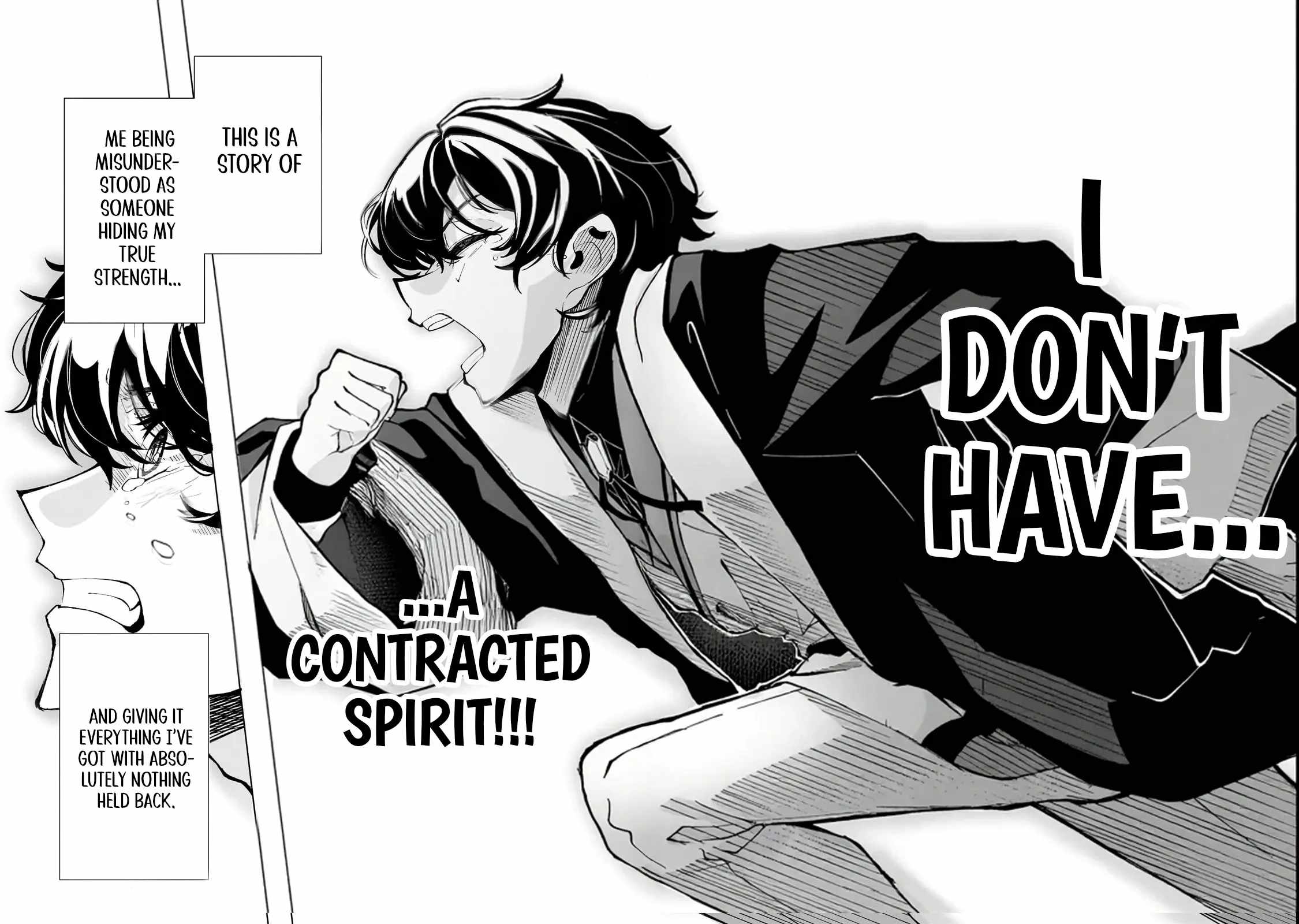 Spirit Master Who Is Thought to Be Hiding His True Ability Is Actually Always Fighting Very Seriously Chapter 1 - Page 24